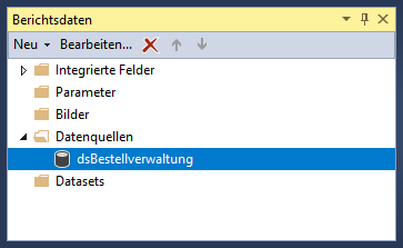 Neue Datenquelle für die Berichtsdaten