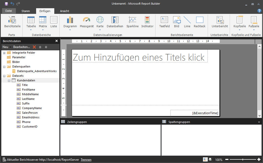 Ausgangssituation für die im vorliegenden Artikel beschriebenen Techniken
