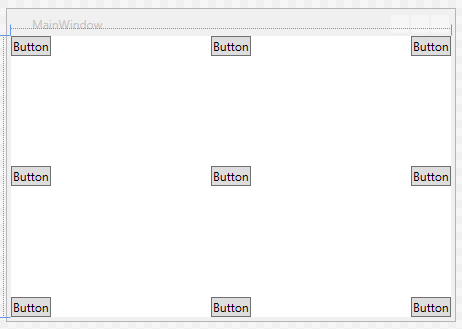 Schaltflächen mit verschiedenen Ausrichtungen