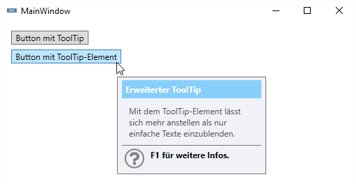 Erweiterter ToolTip-Text