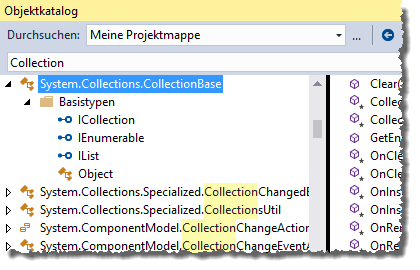 Untersuchen einer Klasse auf Listen-Fähigkeit