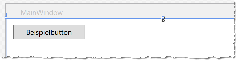 Button mit einfachem Text