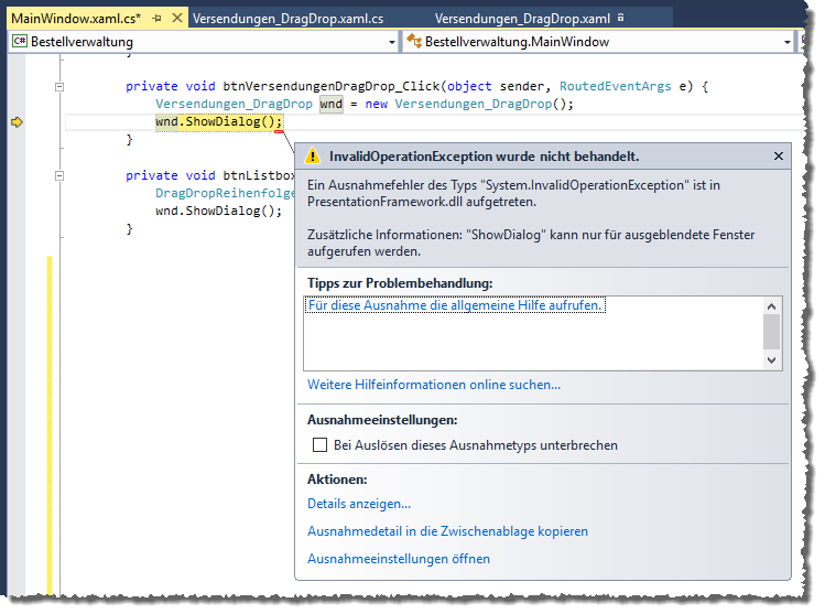 Für das Hin- und Herziehen von Einträgen zweier Listenfelder wäre Drag and Drop eine interessante Alternative.