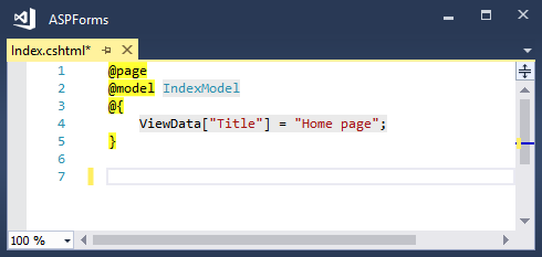 Basis unseres Formulars