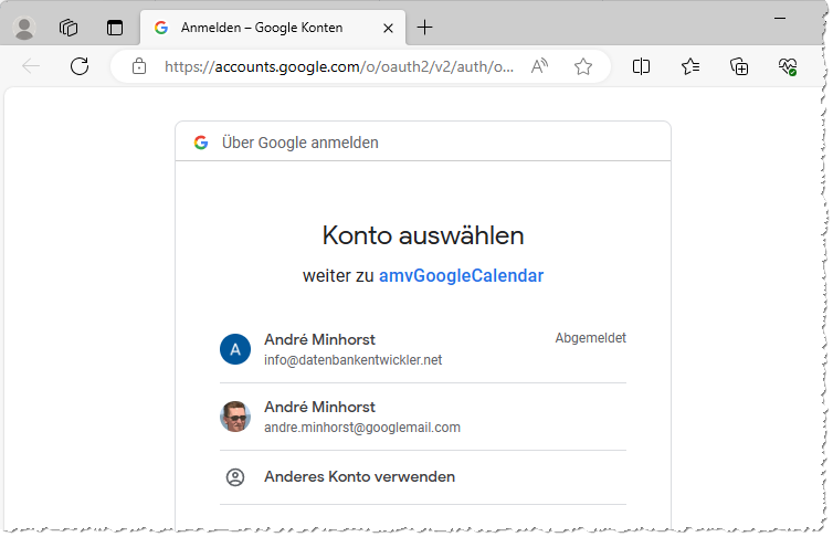 Erneute Authentifizierung nach dem Löschen der Datei