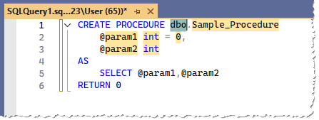 Ein frisch hinzugefügter Schnipsel